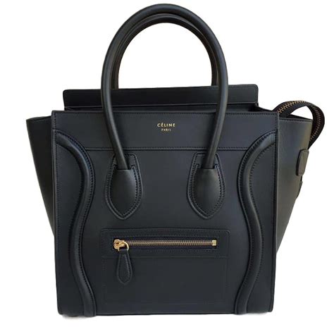 celine micro bag black|authentic Celine bags on sale.